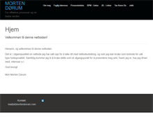 Tablet Screenshot of mortendorum.com